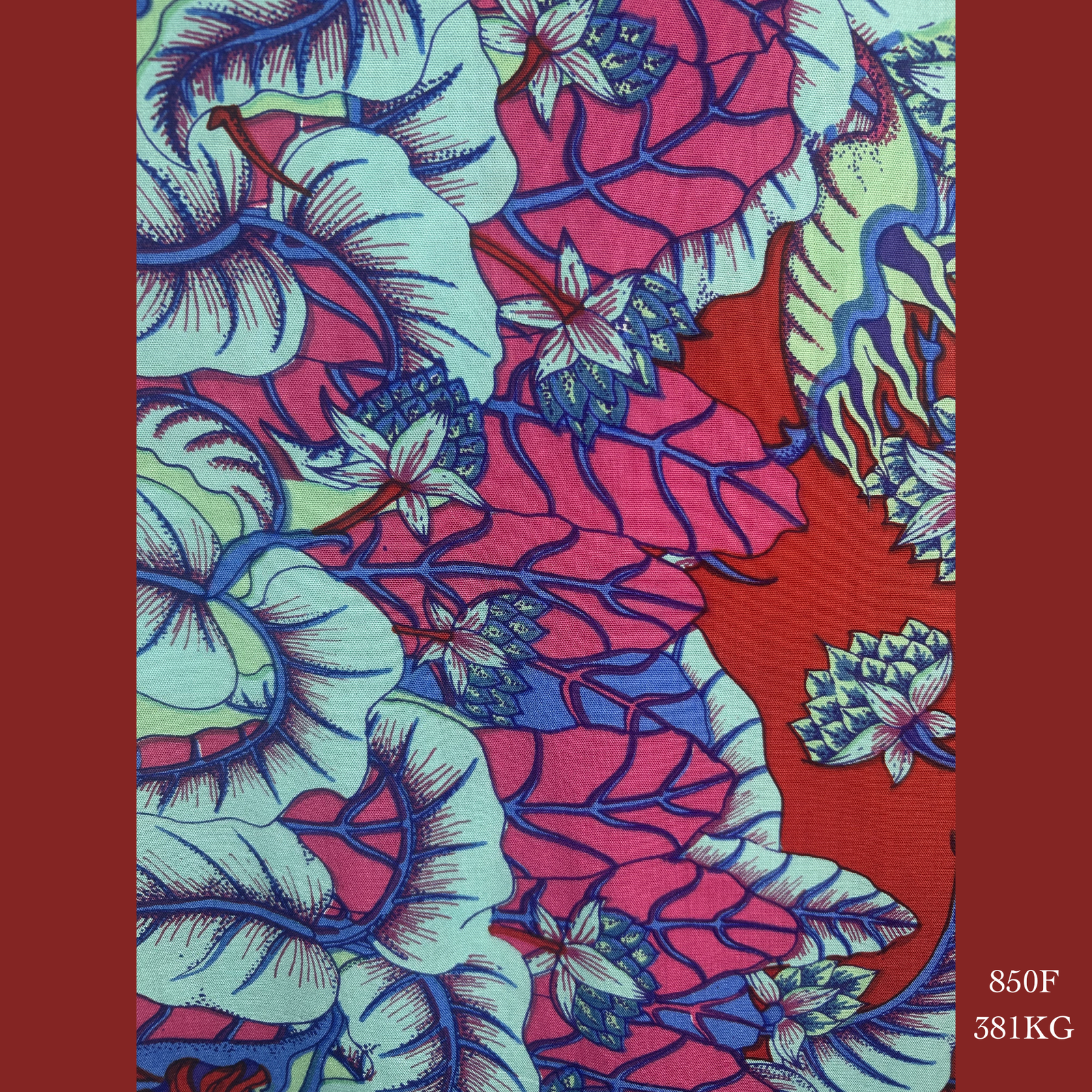 850F - 381KG , Fringed scarf