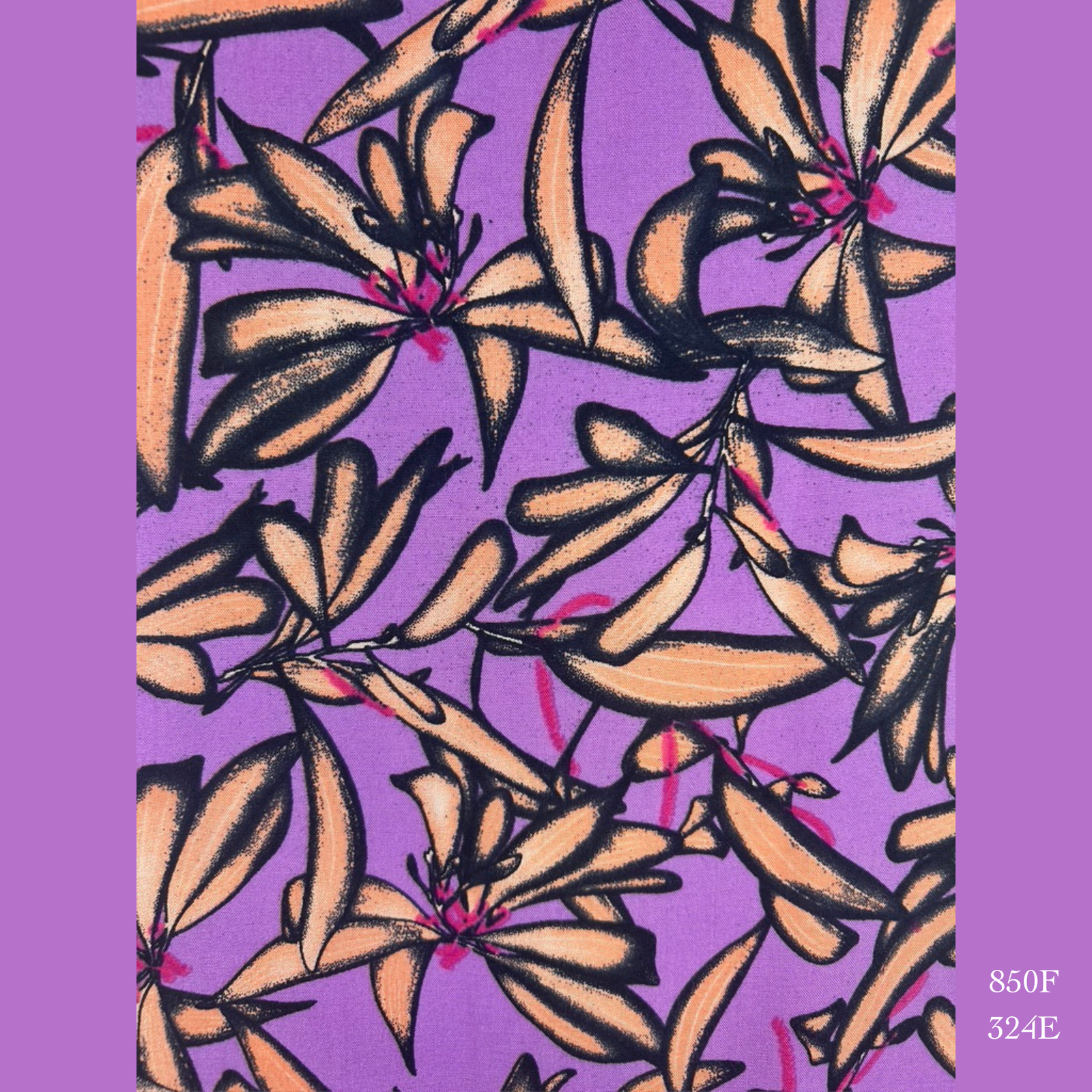 850F - 324E , Fringed scarf