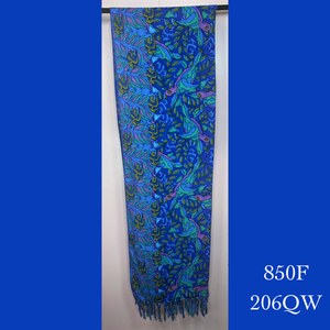 850F - 206QW , Fringed scarf