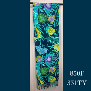 850F - 331TY , Fringed scarf
