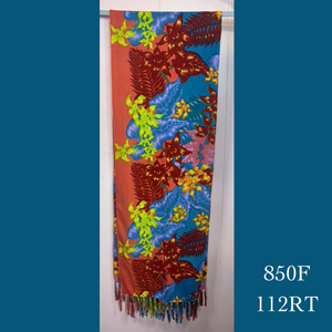 850F - 112RT , Fringed scarf