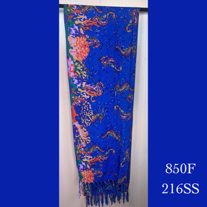 850F - 216SS , Fringed scarf