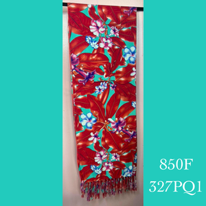 850F - 327PQ1 , Fringed scarf
