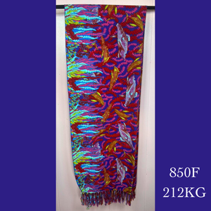 850F - 212KG , Fringed scarf