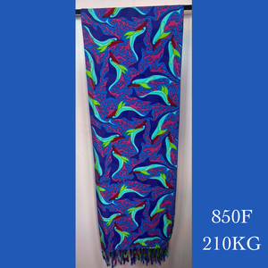 850F - 210KG , Fringed scarf