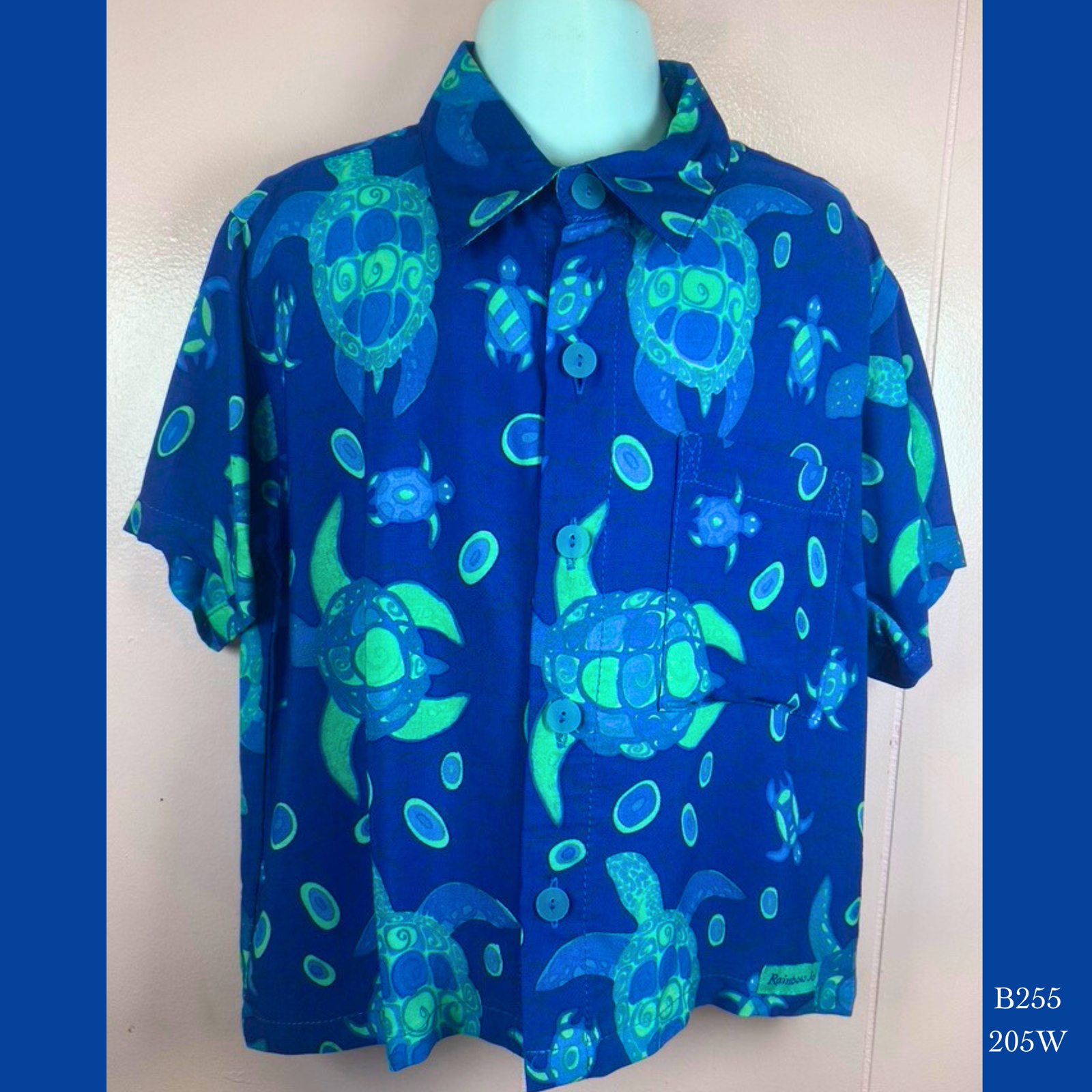 C255 - 205W , Boy's Aloha shirt