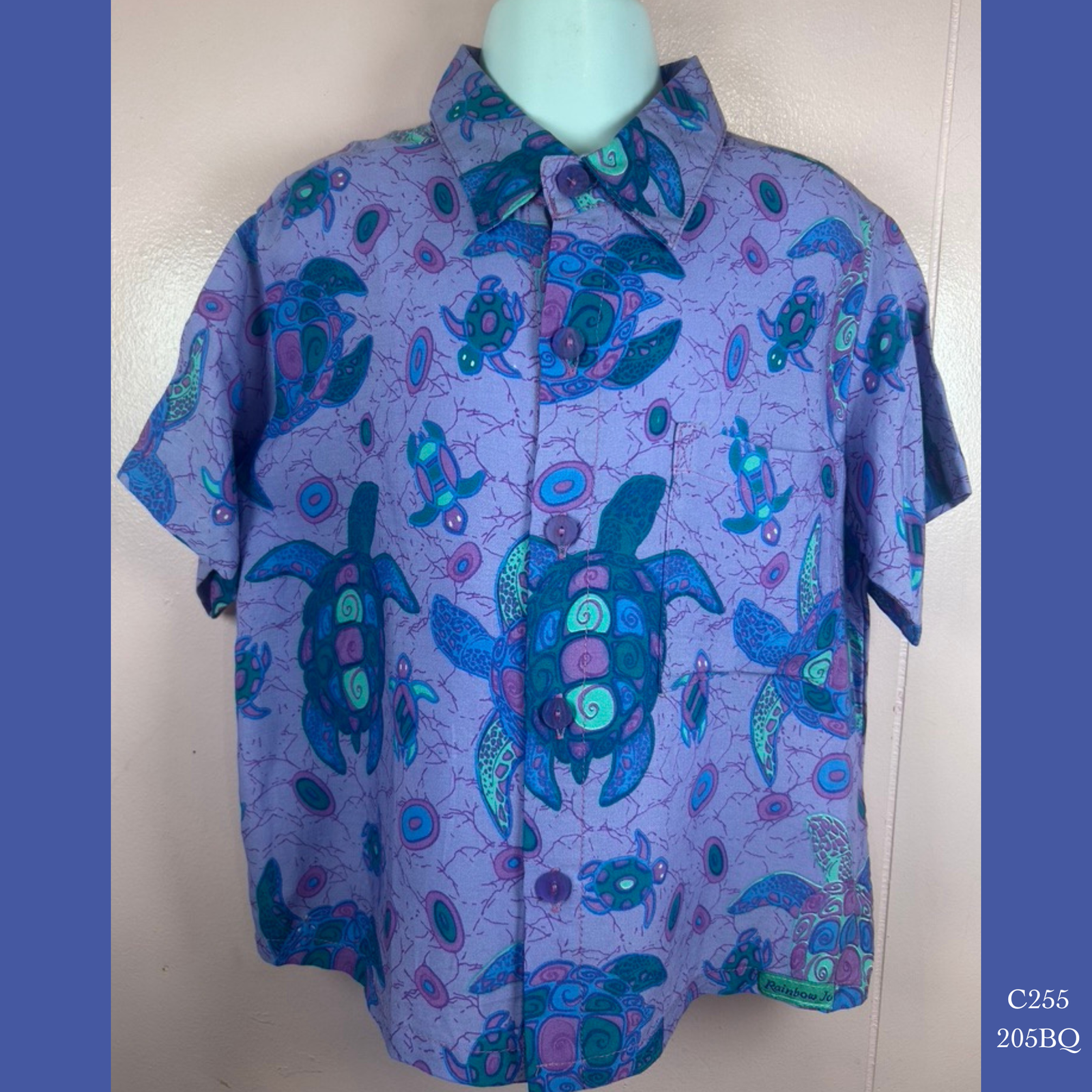 C255 - 205BQ , Boy's Aloha shirt