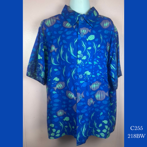 C255 - 218BW , Boy's Aloha Shirt