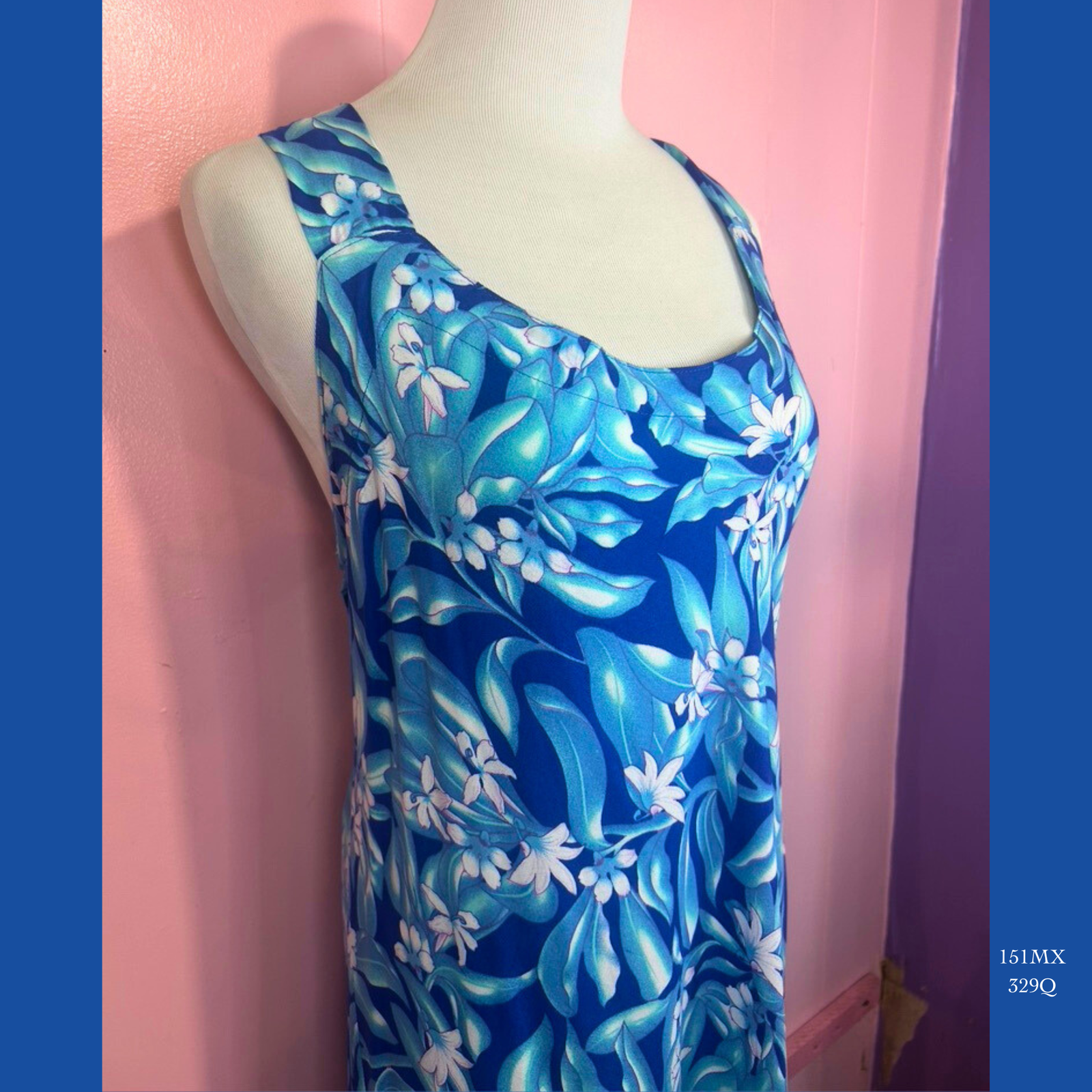 151MX - 329Q , Plus Size Bias Strap Knee Length Dress