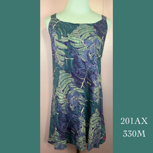201AX - 330M, Bias cut strap top plus size