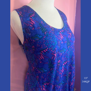 127 - 348QP , Relaxed Fit Pocket Dress