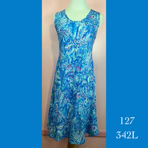 127 - 342L , Relaxed Fit Pocket Dress