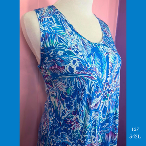 127 - 342L , Relaxed Fit Pocket Dress