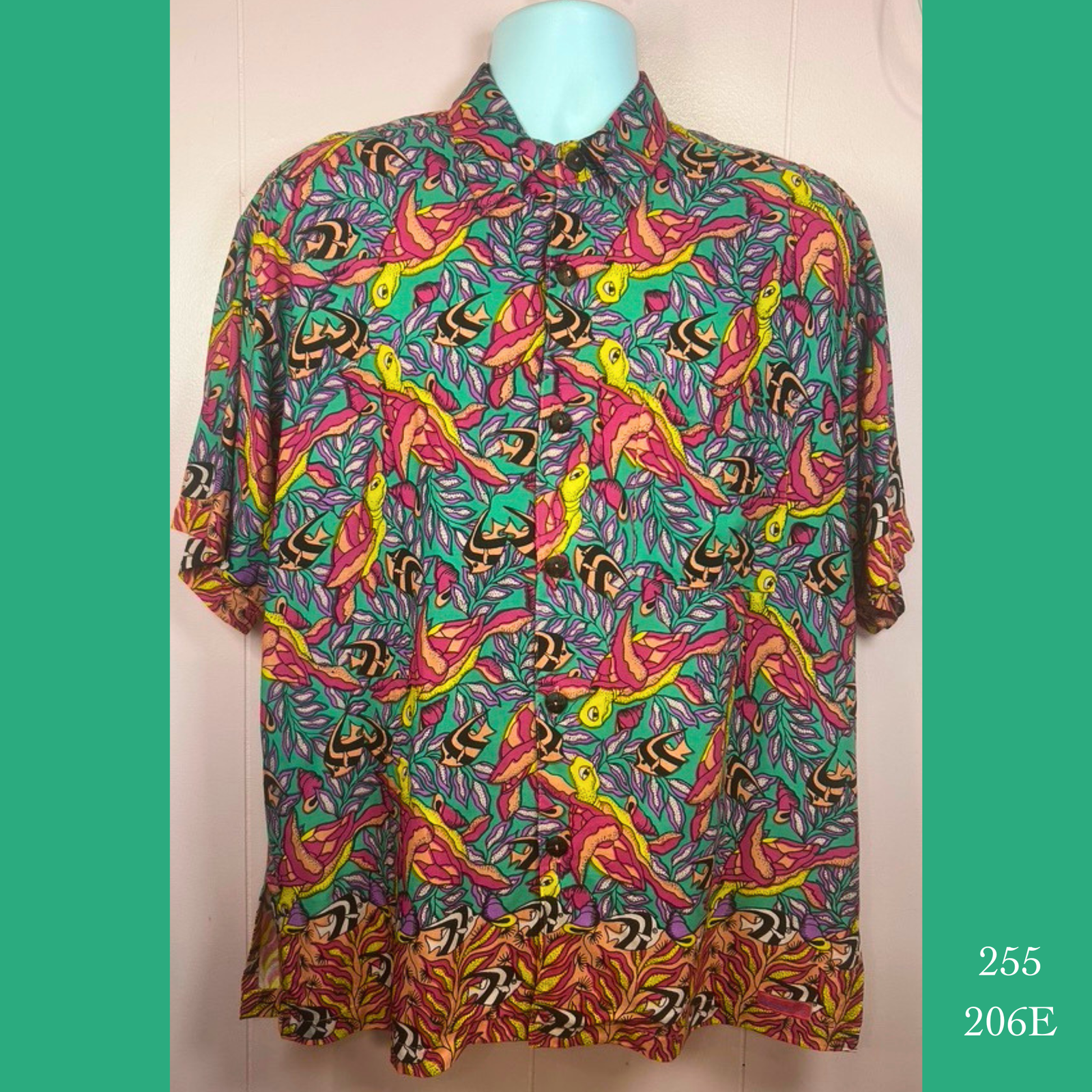 255 - 206E , Men's Aloha Shirt
