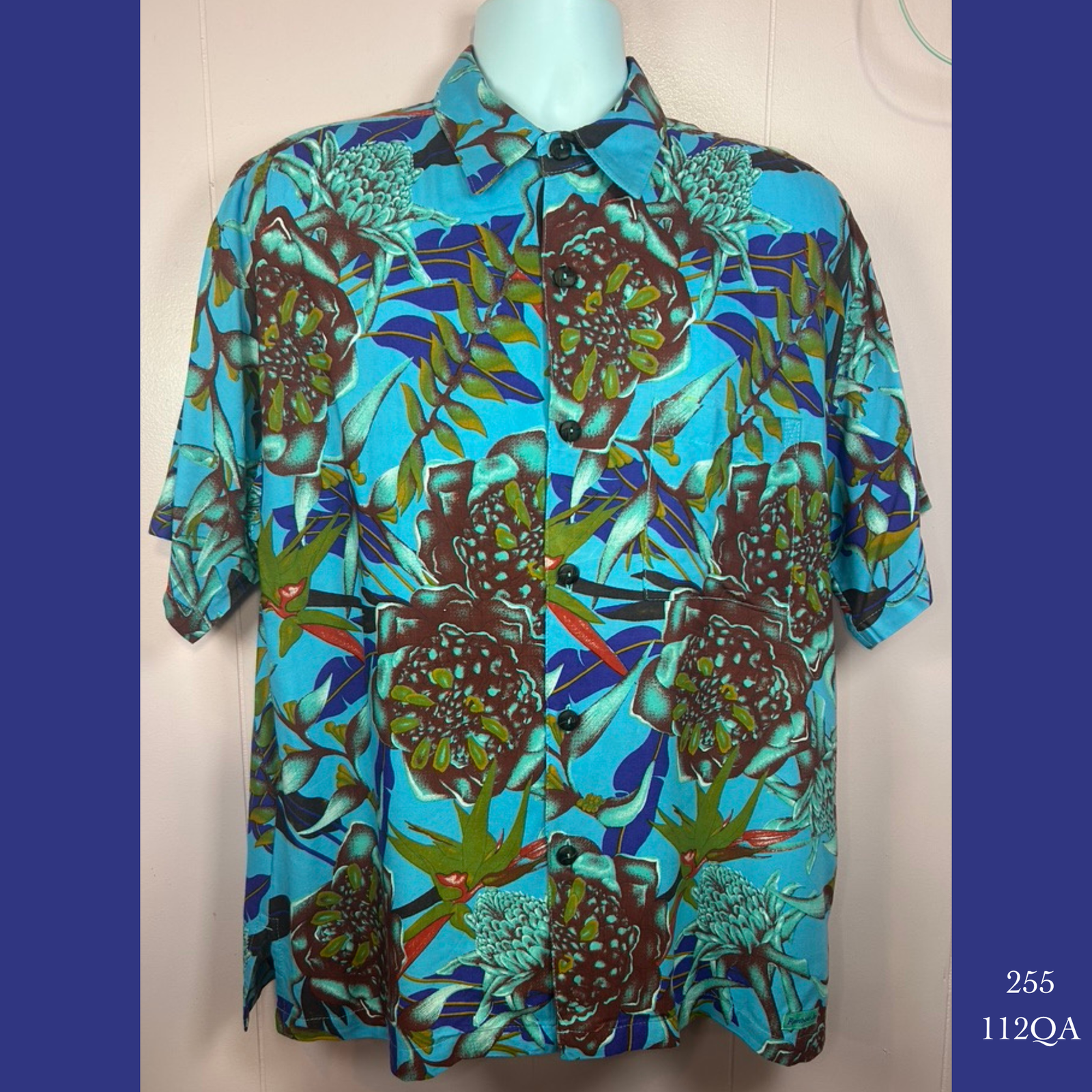 255 - 118QA , Men's Aloha Shirt