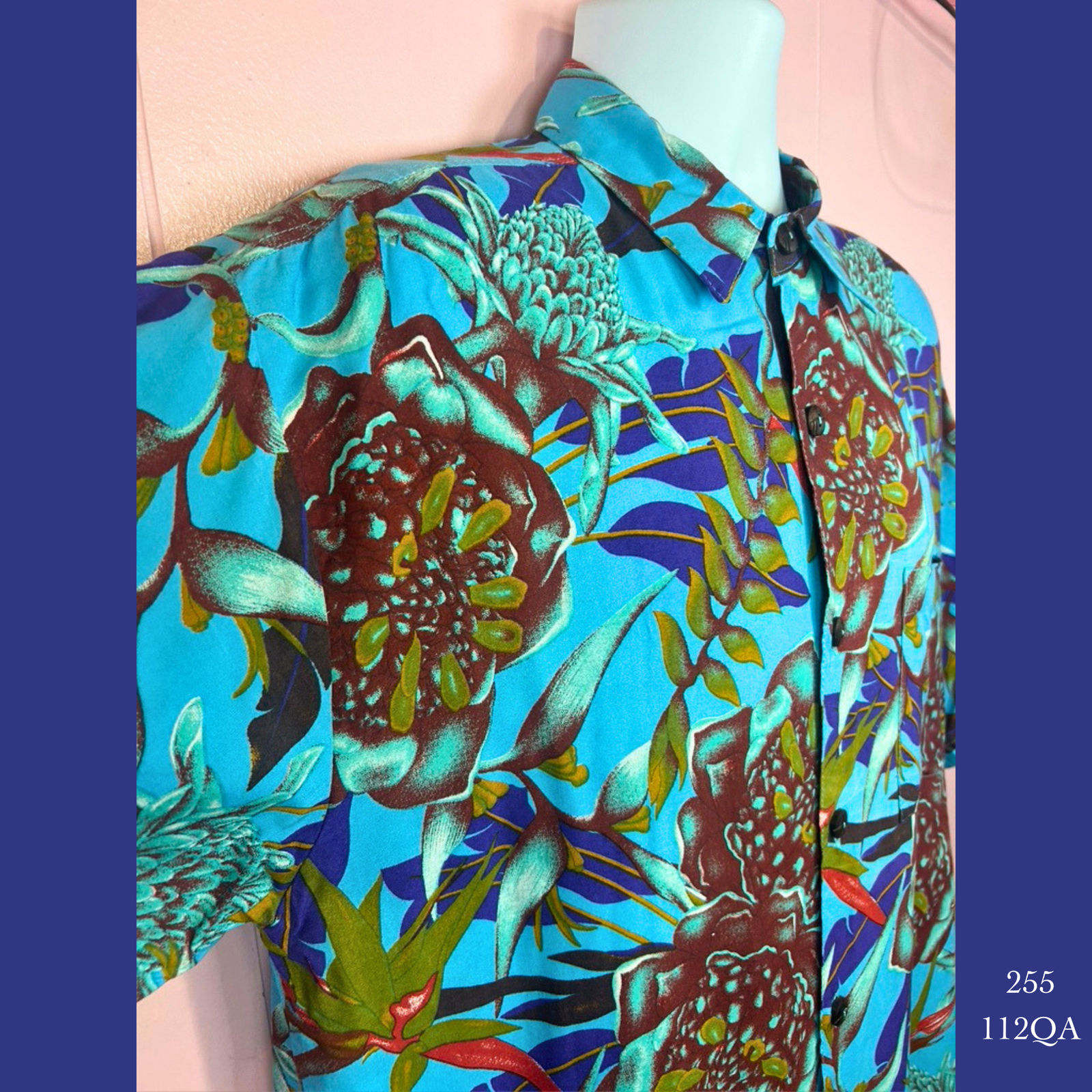 255 - 118QA , Men's Aloha Shirt