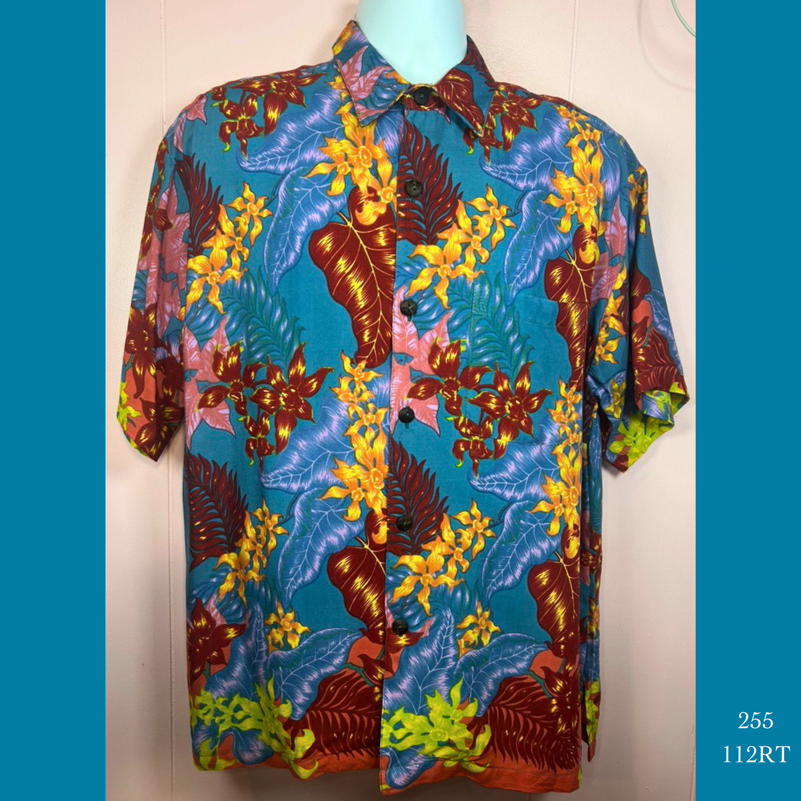255 - 112RT , Men's Aloha Shirt