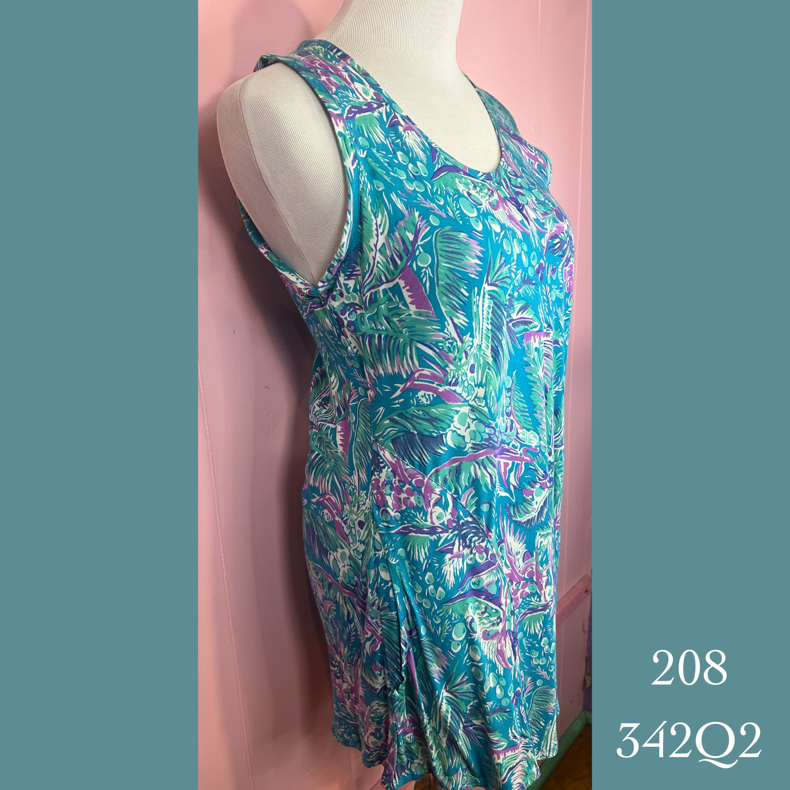 127 - 342Q2, Relaxed Fit Pocket Dress