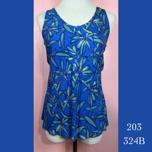 203 - 324B, Bias Cut Tank Top