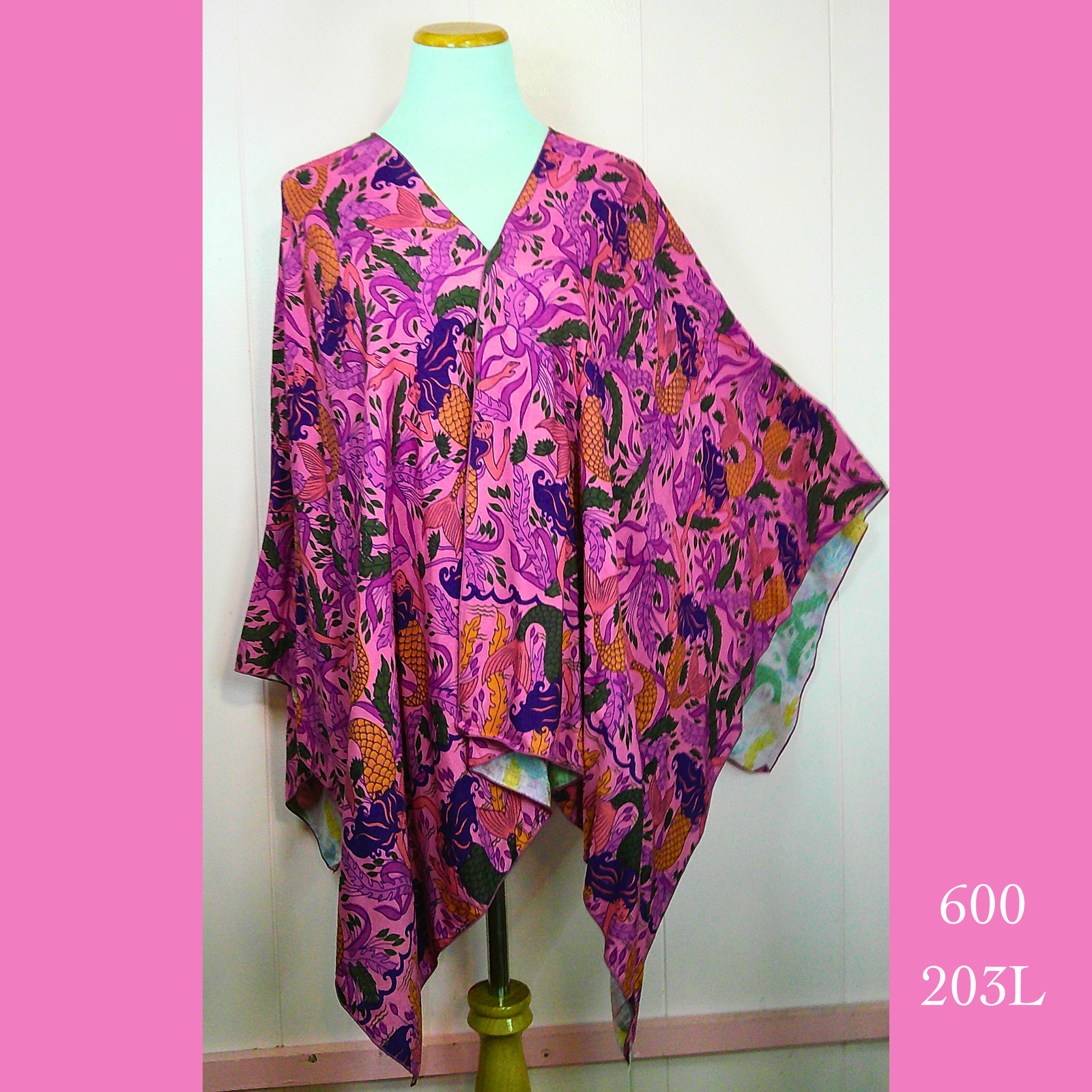 600 - 203L, Shoulder Wrap Sarong