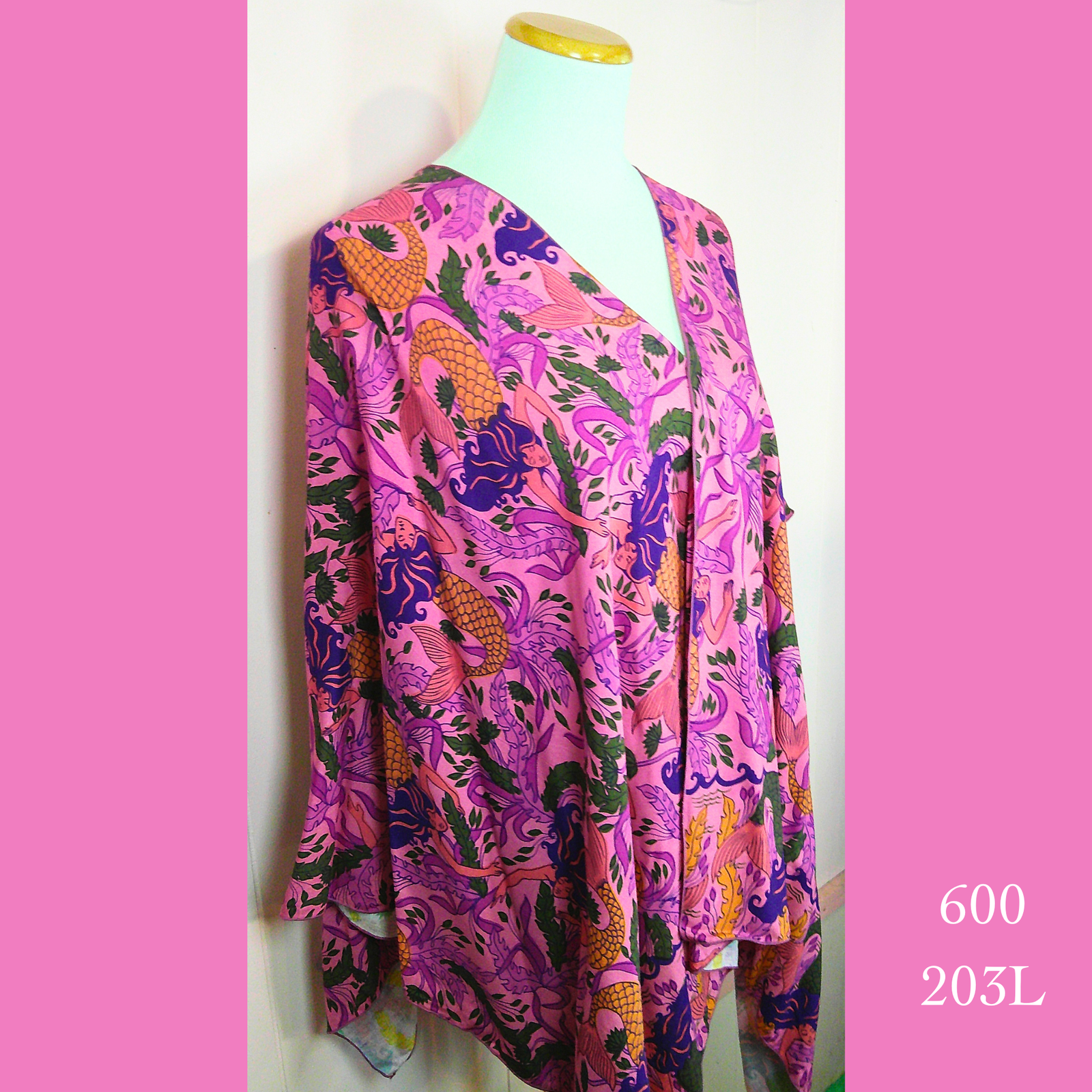 600 - 203L, Shoulder Wrap Sarong