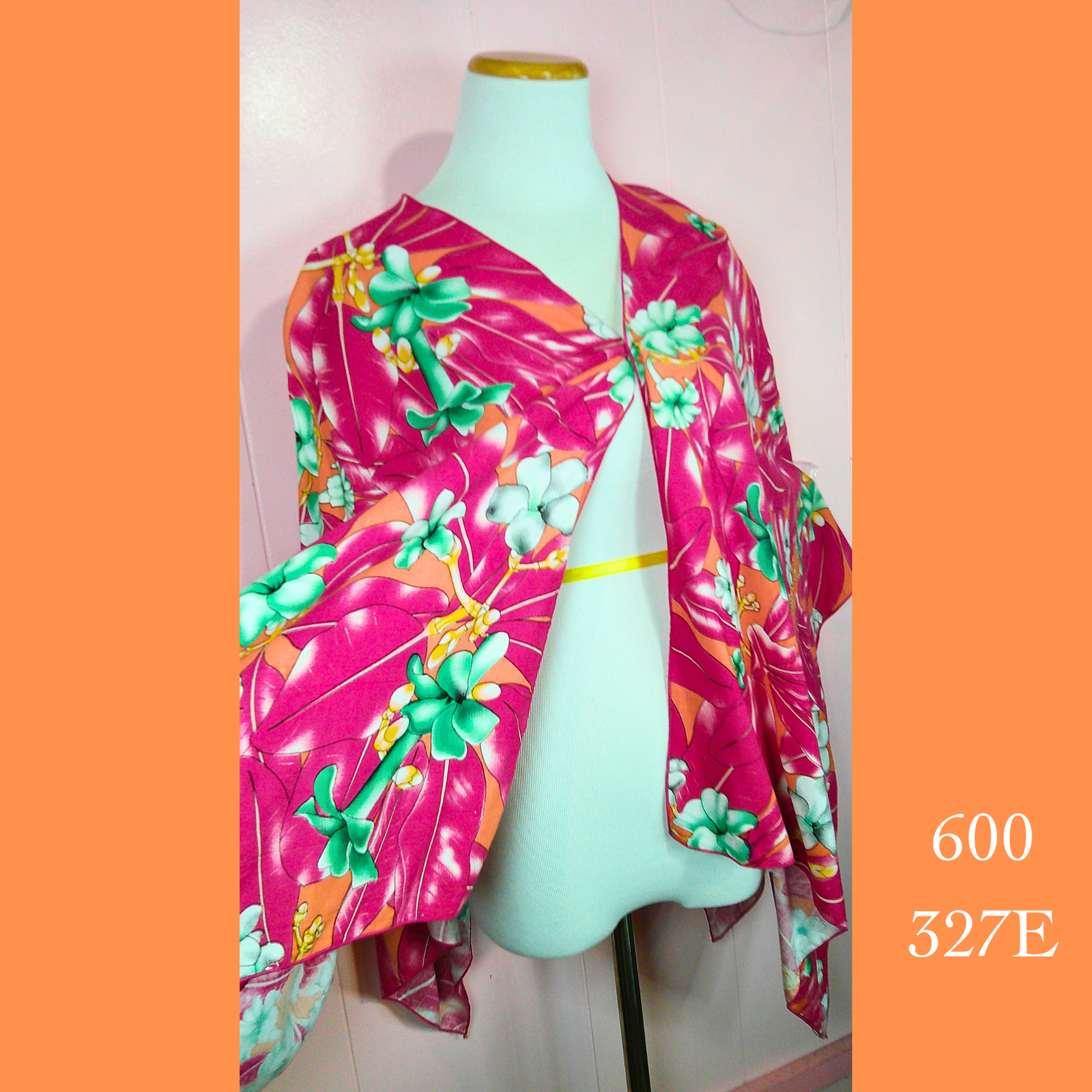 600 - 327E, Shoulder Wrap Sarong