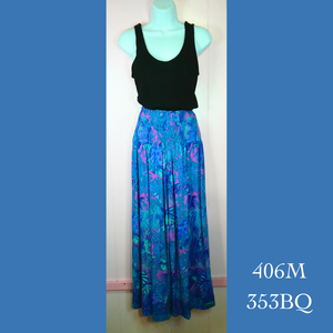 406M - 353BQ , Elastic Ribbed Pants