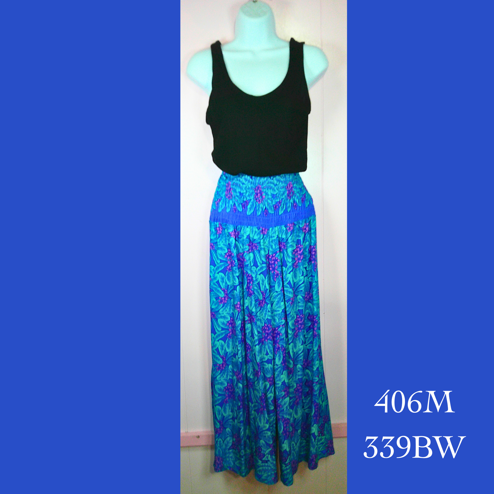 406M - 339BW , Elastic Ribbed Pants