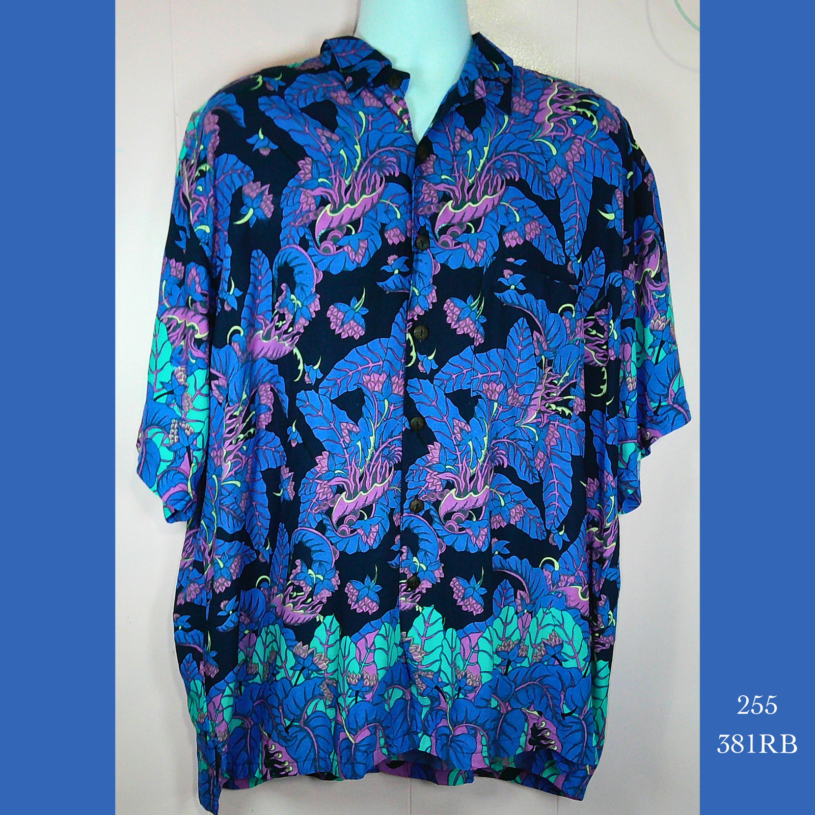 255 - 381RB , Men's Aloha Shirt