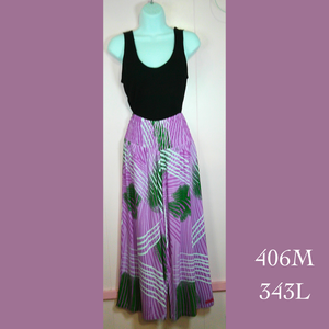 406M - 343L , Elastic Ribbed Pants