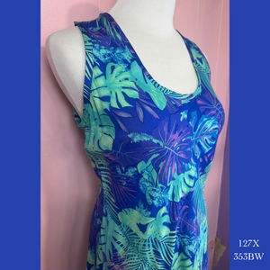 127X - 353BW , Plus Size Relaxed Fit Pocket Dress