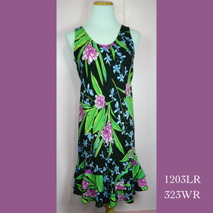 1203LR - 323WR , Tank Dress with Ruffle