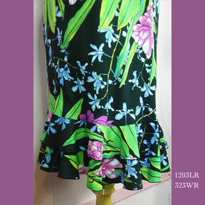 1203LR - 323WR , Tank Dress with Ruffle