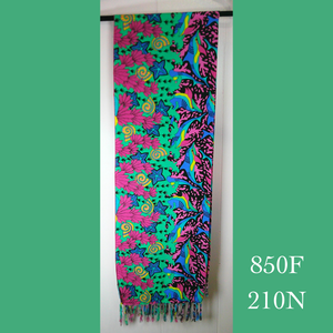 850F - 210N, Fringed Scarf