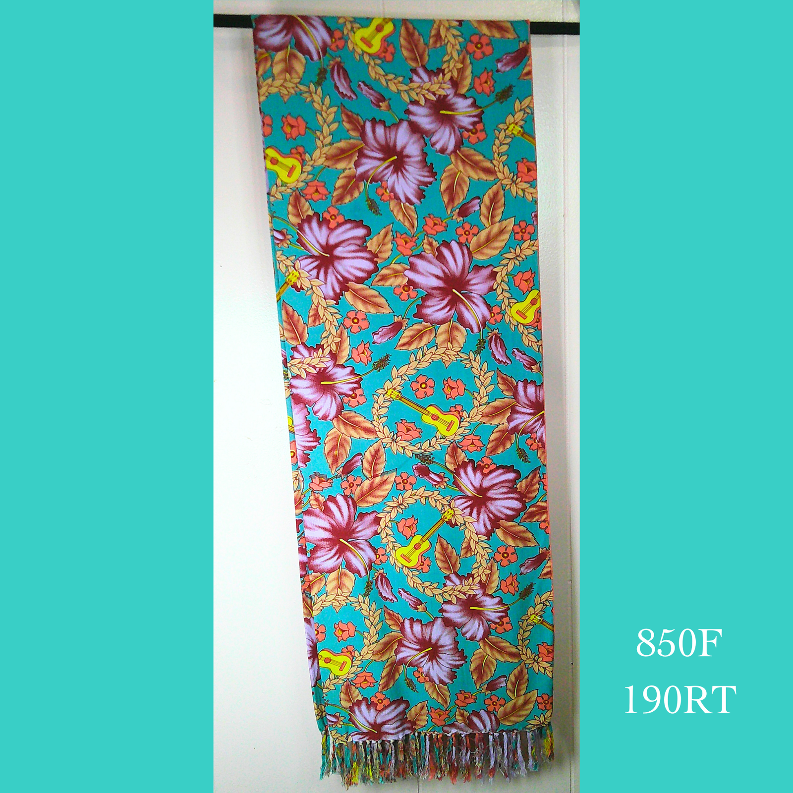 850F - 190RT, Fringed Scarf