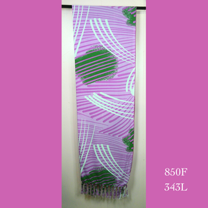 850F - 343L , Fringed Scarf