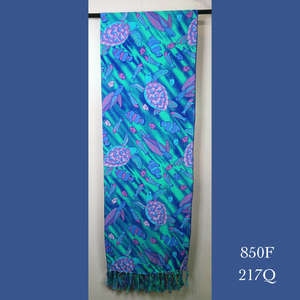 850F - 217Q , Fringed Scarf