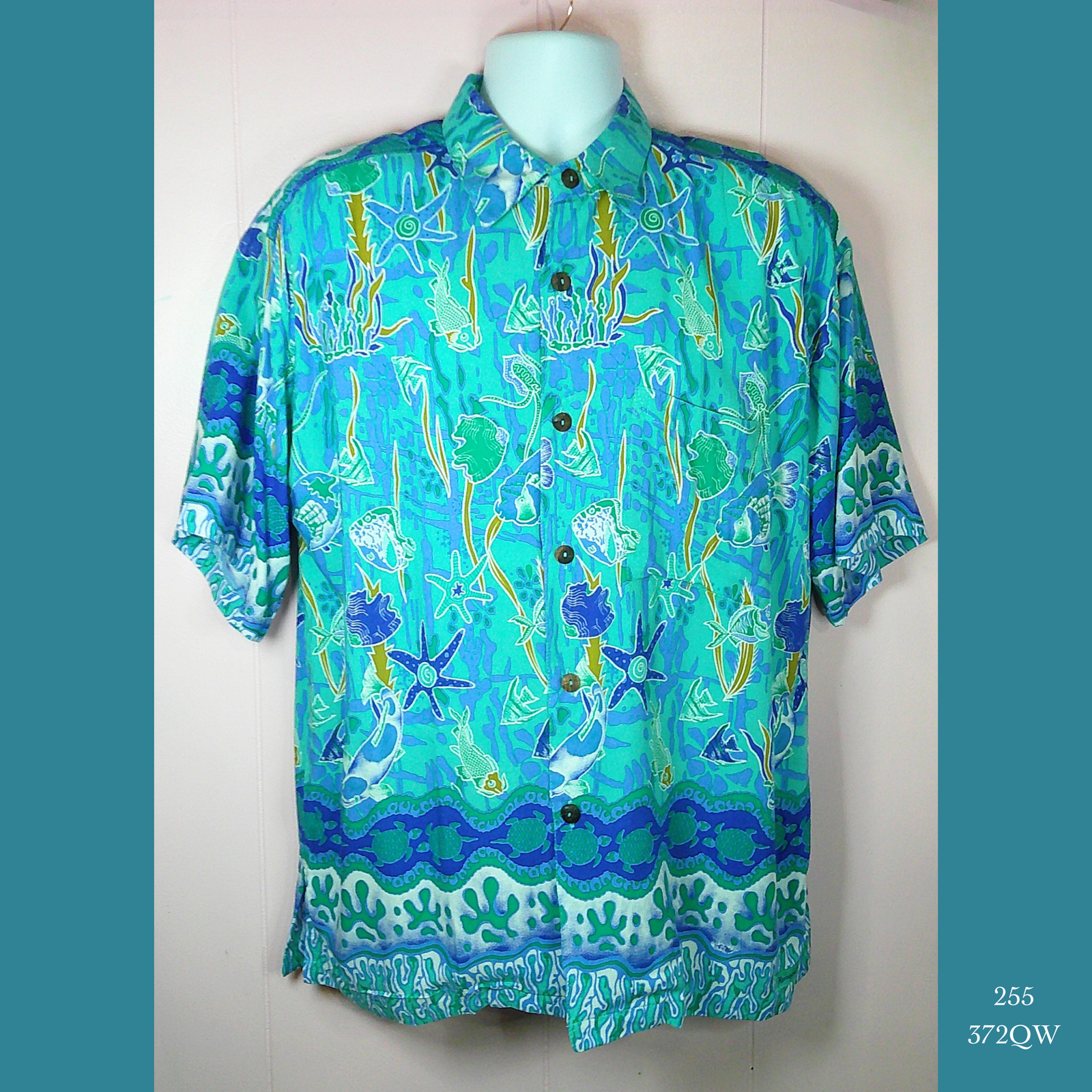255 - 372QW , Men's Aloha Shirt