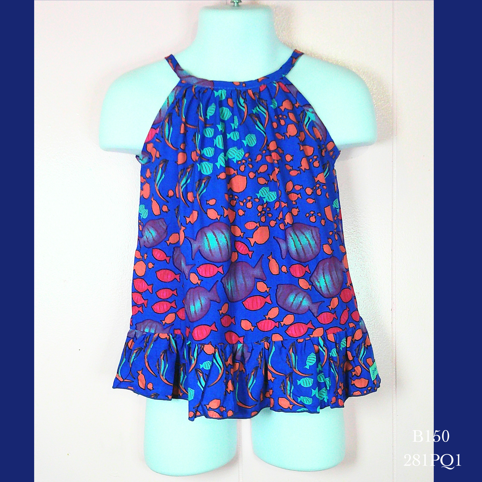 B150 - 218PQ1, Draw String Back Dress