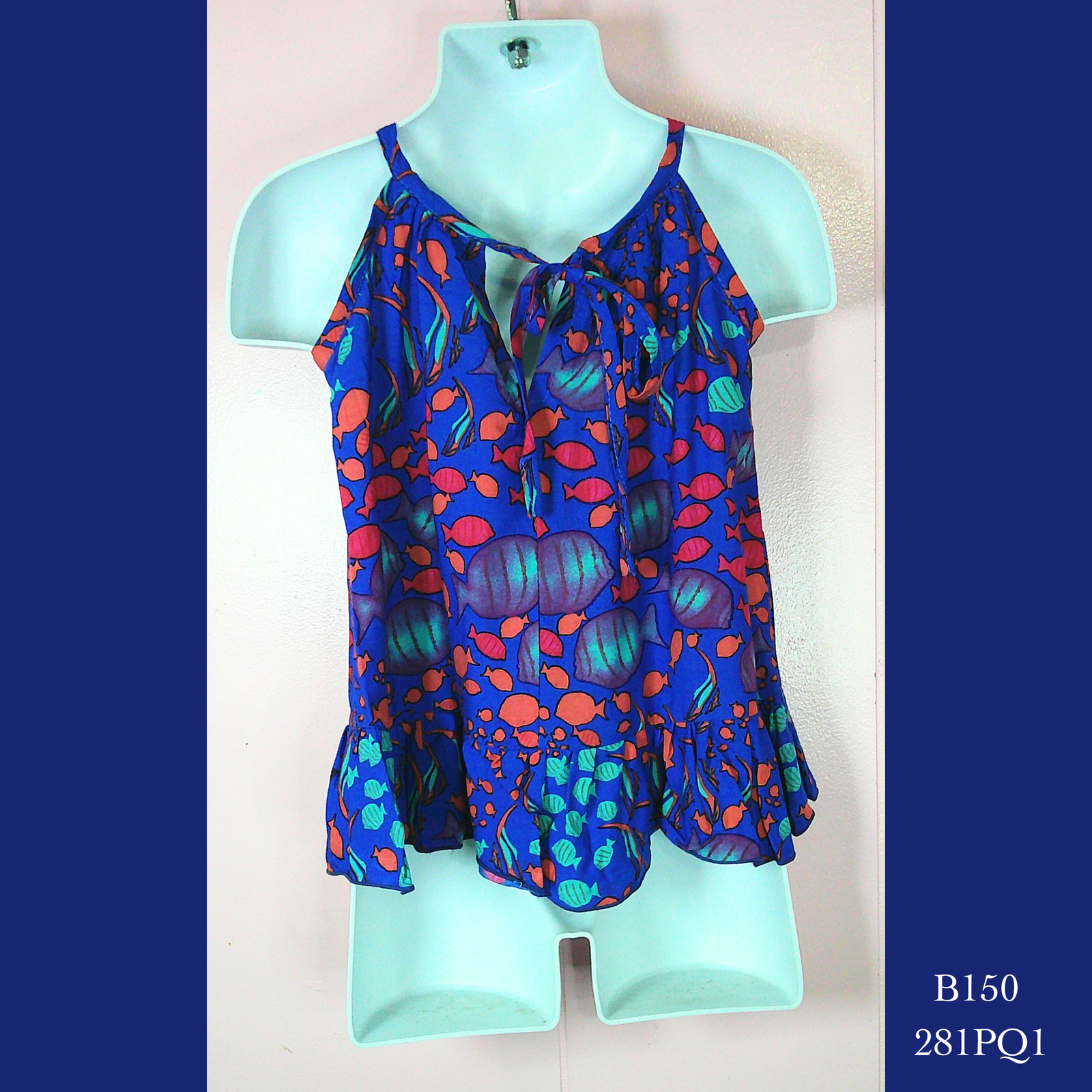 B150 - 218PQ1, Draw String Back Dress