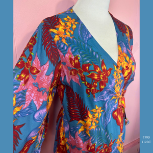 198S - 112RT , Kimono Robe with Pockets
