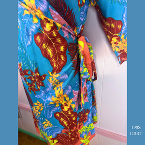 198S - 112RT , Kimono Robe with Pockets