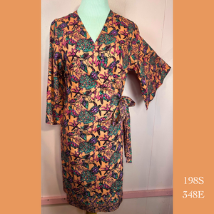 198 - 348E , Kimono Robe with Pockets