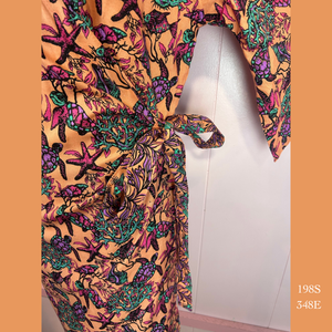 198 - 348E , Kimono Robe with Pockets