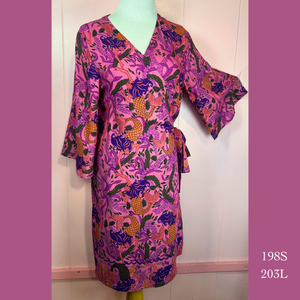 198 - 203L , Kimono Robe with Pockets