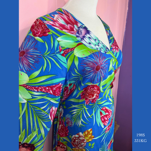 198S - 331KG , Kimono Robe with Pockets