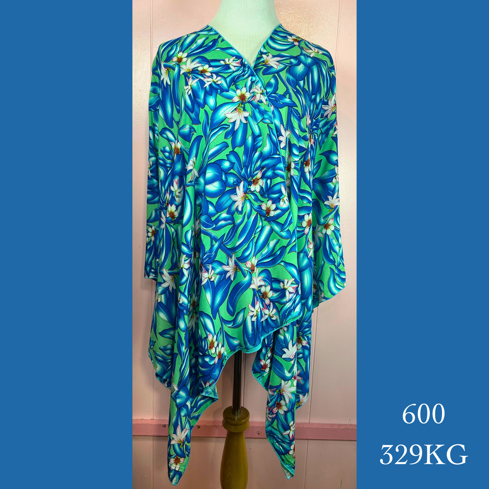 600 - 329KG, Shoulder Wrap Sarong