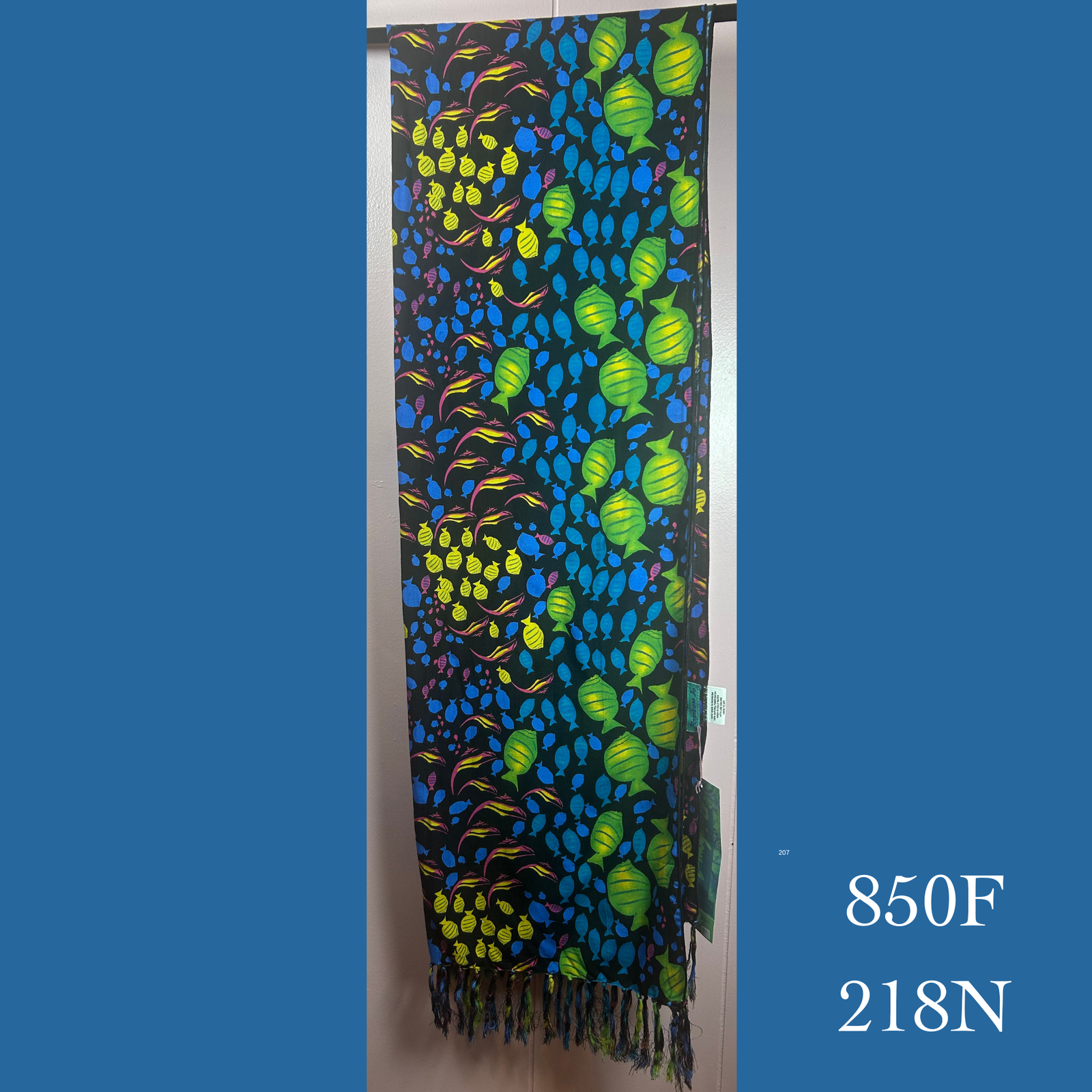 850F - 218N , Fringed scarf