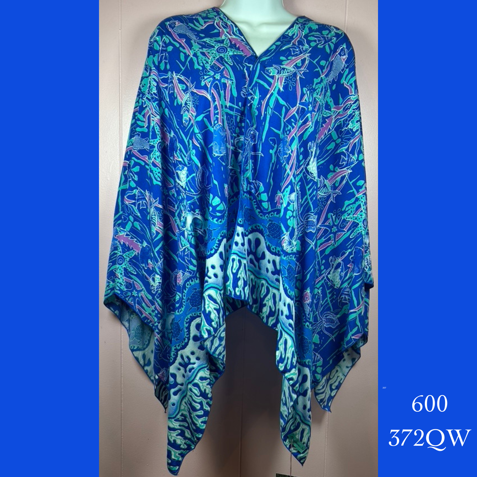 600 - 372QW, Shoulder wrap sarong