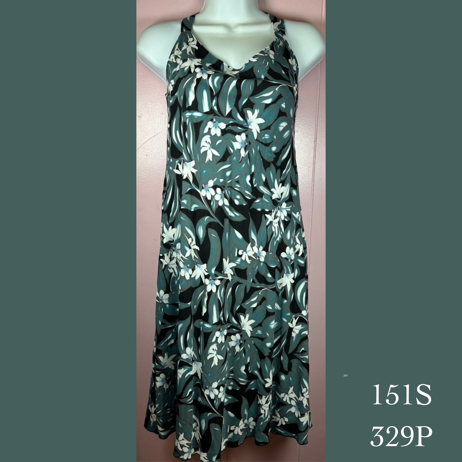151S - 329P , Bias Cut Strap Dress